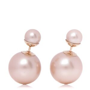 Dior Tribales Earrings in Pink/Champagne/Rose Gold